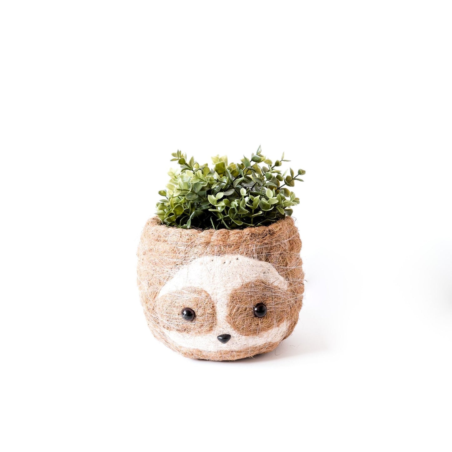 Large two-tone Sloth - Coco Coir Pots (6 inch) | LIKHÂ