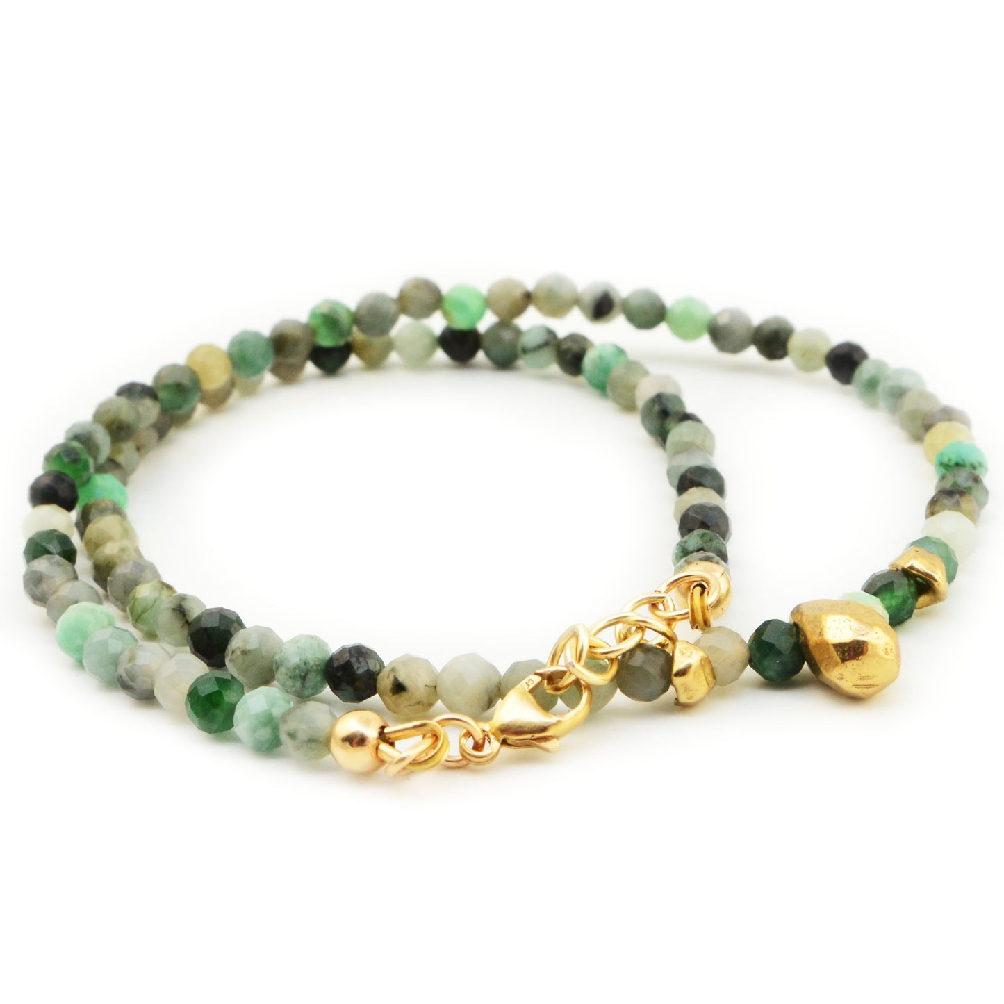 Teardrop Emerald Necklace