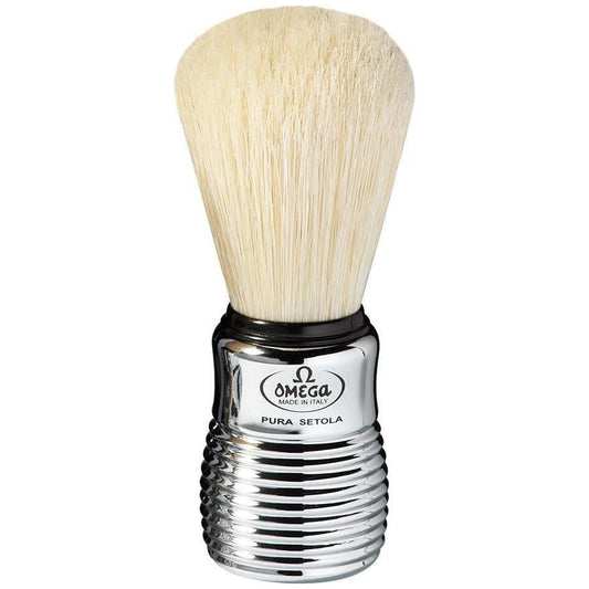 Omega Aluminium Shaving Brush #80080