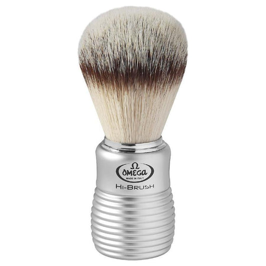 Omega Hi-Brush Series Synthetic Satinized Handle #46230