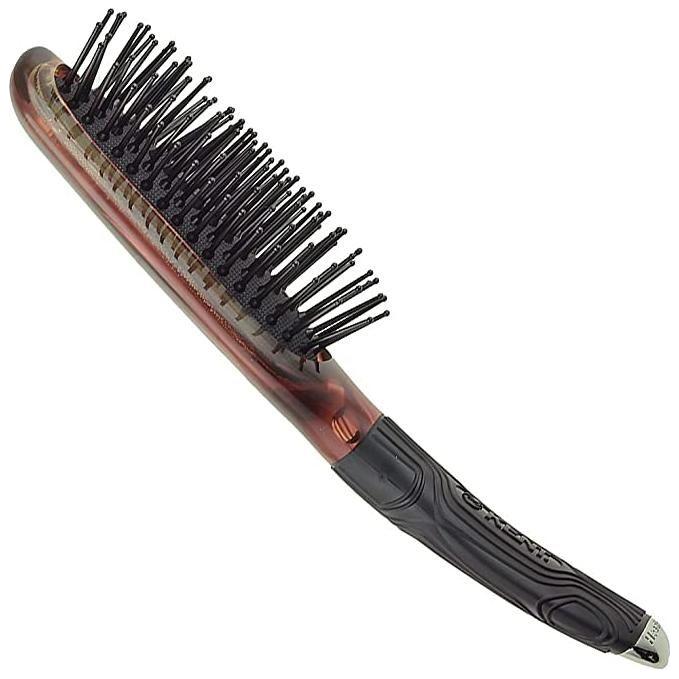 Kent KB Headhog Hair Brush Air Cushioned, Nylon Ball Tipped Quills