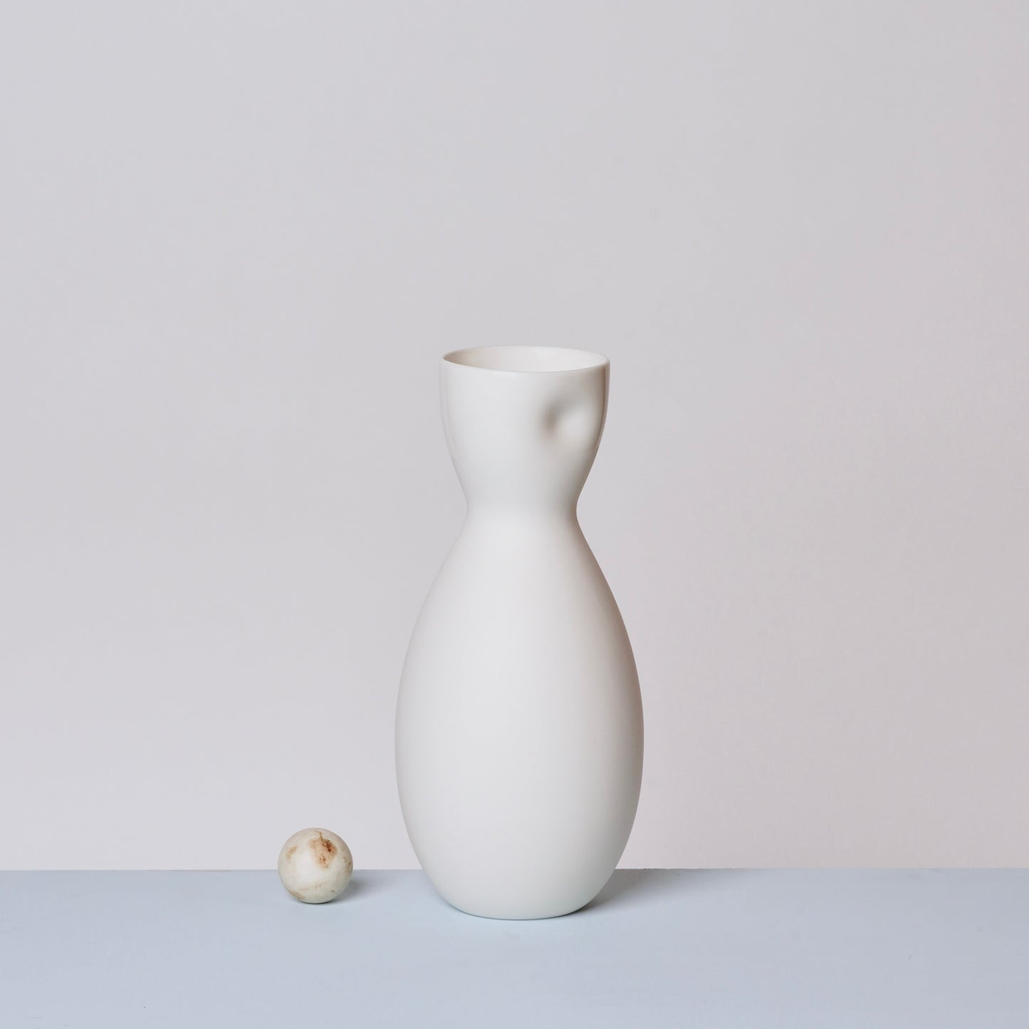 Unique Series Thumb Print Porcelain Carafe or Vase
