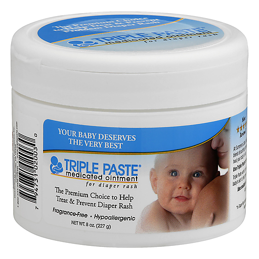 Triple Paste Medicated Ointment, For Diaper Rash
