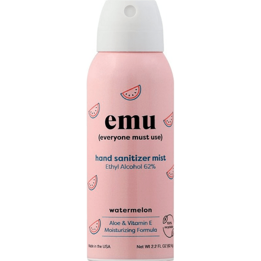 EMU Hand Sanitizer Mist watermelon 2.2 Oz