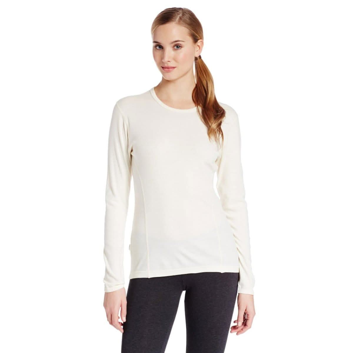 Midweight Women's Wool Crew Top -  100% Merino Wool - Osadia Concept Store