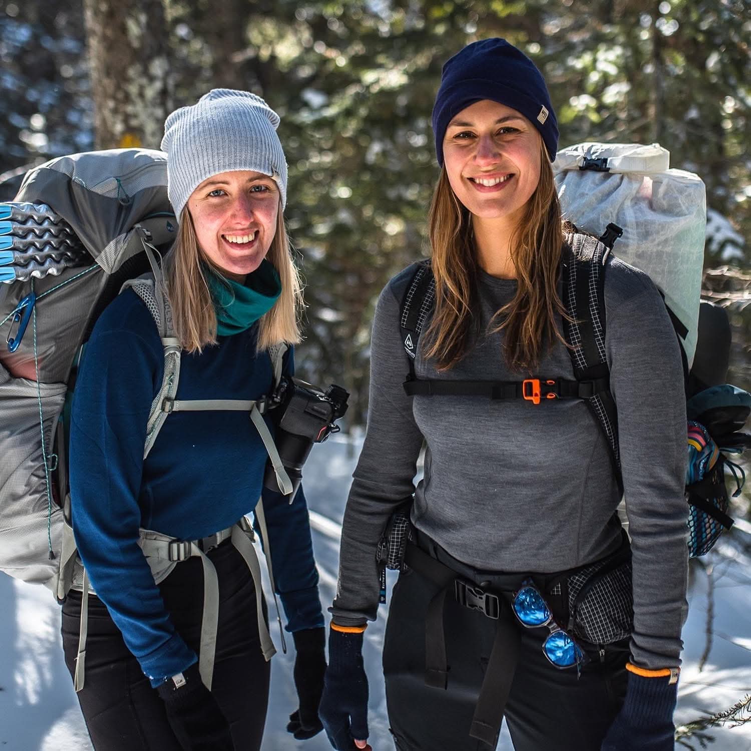 Midweight Women's Wool Crew Top -  100% Merino Wool - Osadia Concept Store