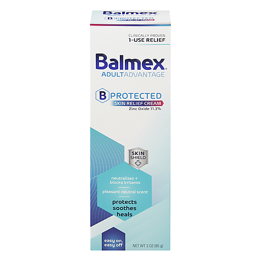 Balmex Adult Advantage B Protected Skin Relief Cream 3 Oz