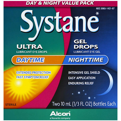 Systane Day & Night Lubricant Eye Drops & Gel