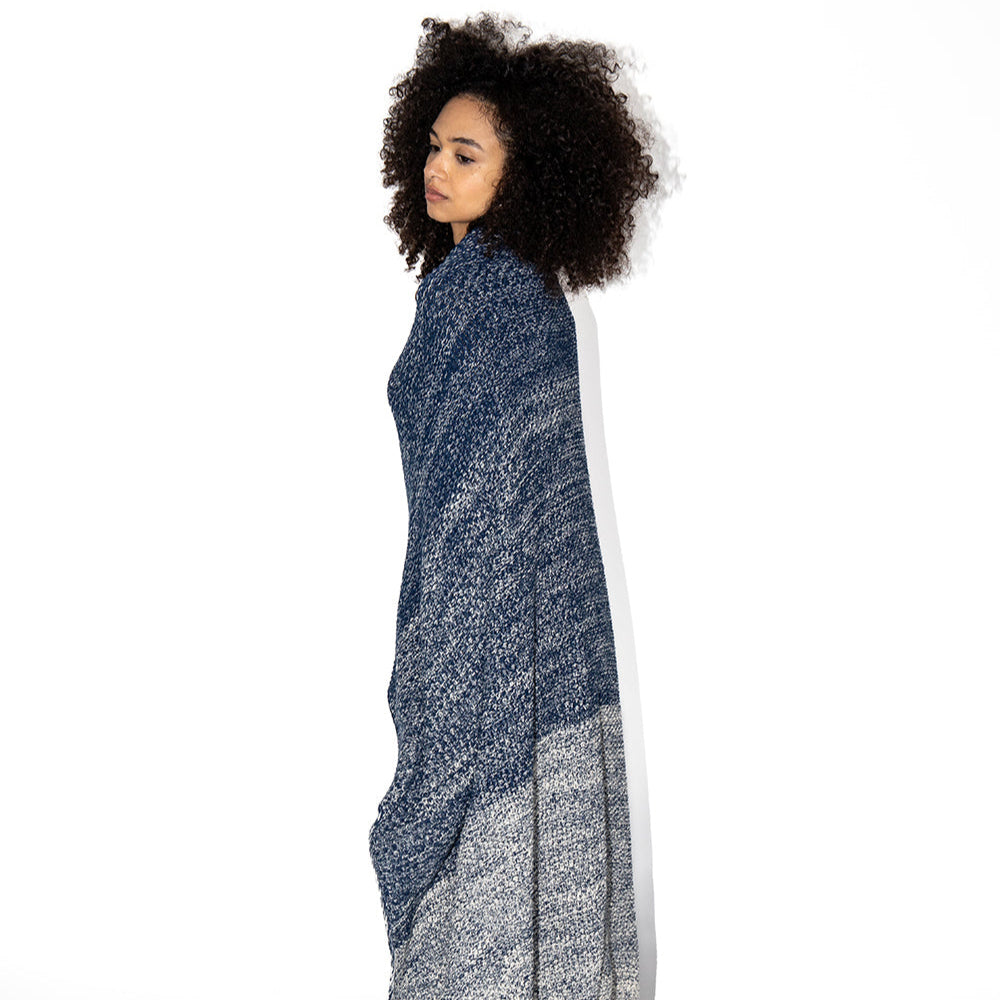 Zac Organic Cotton Knit Throw Blanket