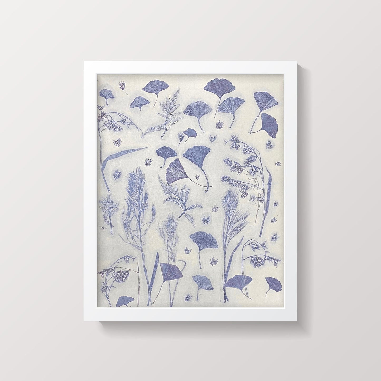 Pressed Flowers Small Framed Print