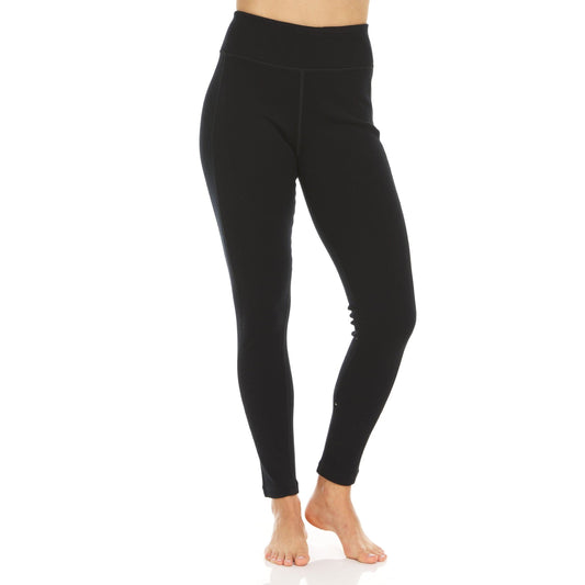 Women's Heavyweight Wool Leggings Thermal Base Layer Bottom - 100% Merino Wool - Osadia Concept Store