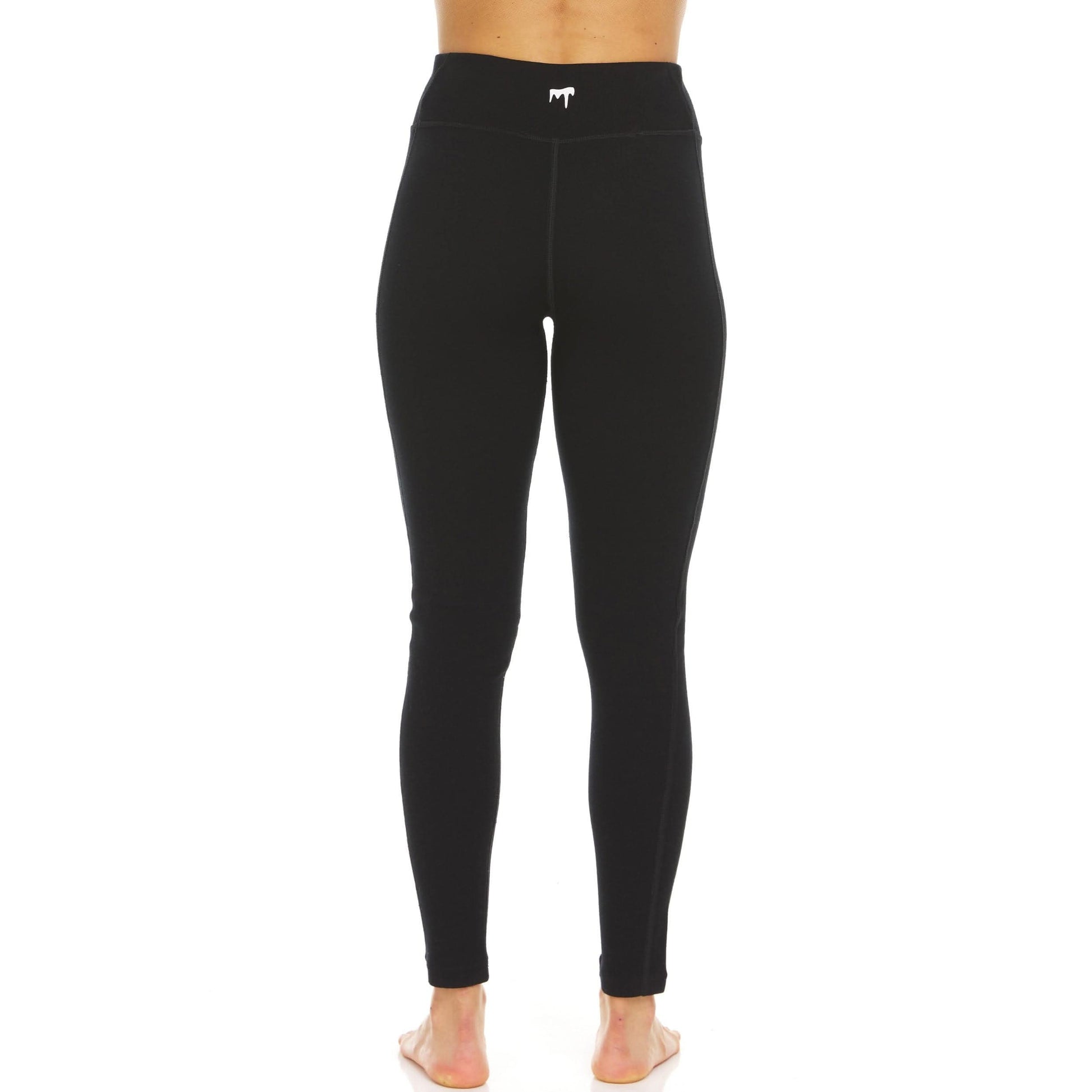 Women's Heavyweight Wool Leggings Thermal Base Layer Bottom - 100% Merino Wool - Osadia Concept Store