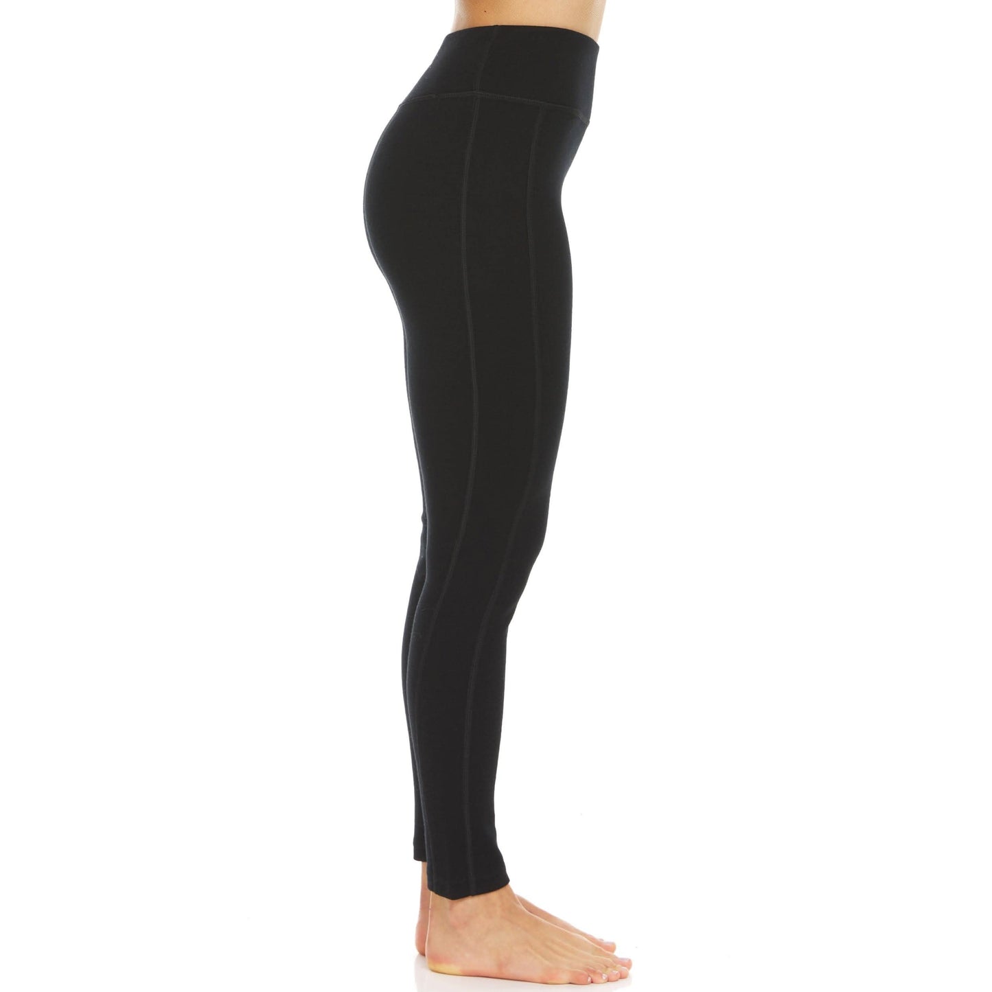 Women's Heavyweight Wool Leggings Thermal Base Layer Bottom - 100% Merino Wool - Osadia Concept Store