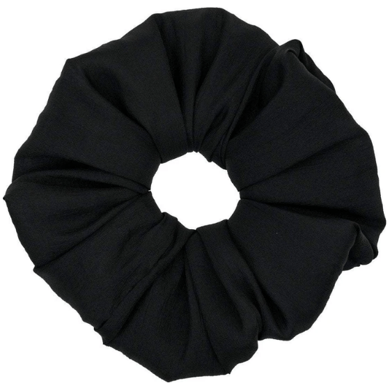 KitSch Dinner Scrunchie 4' - Black