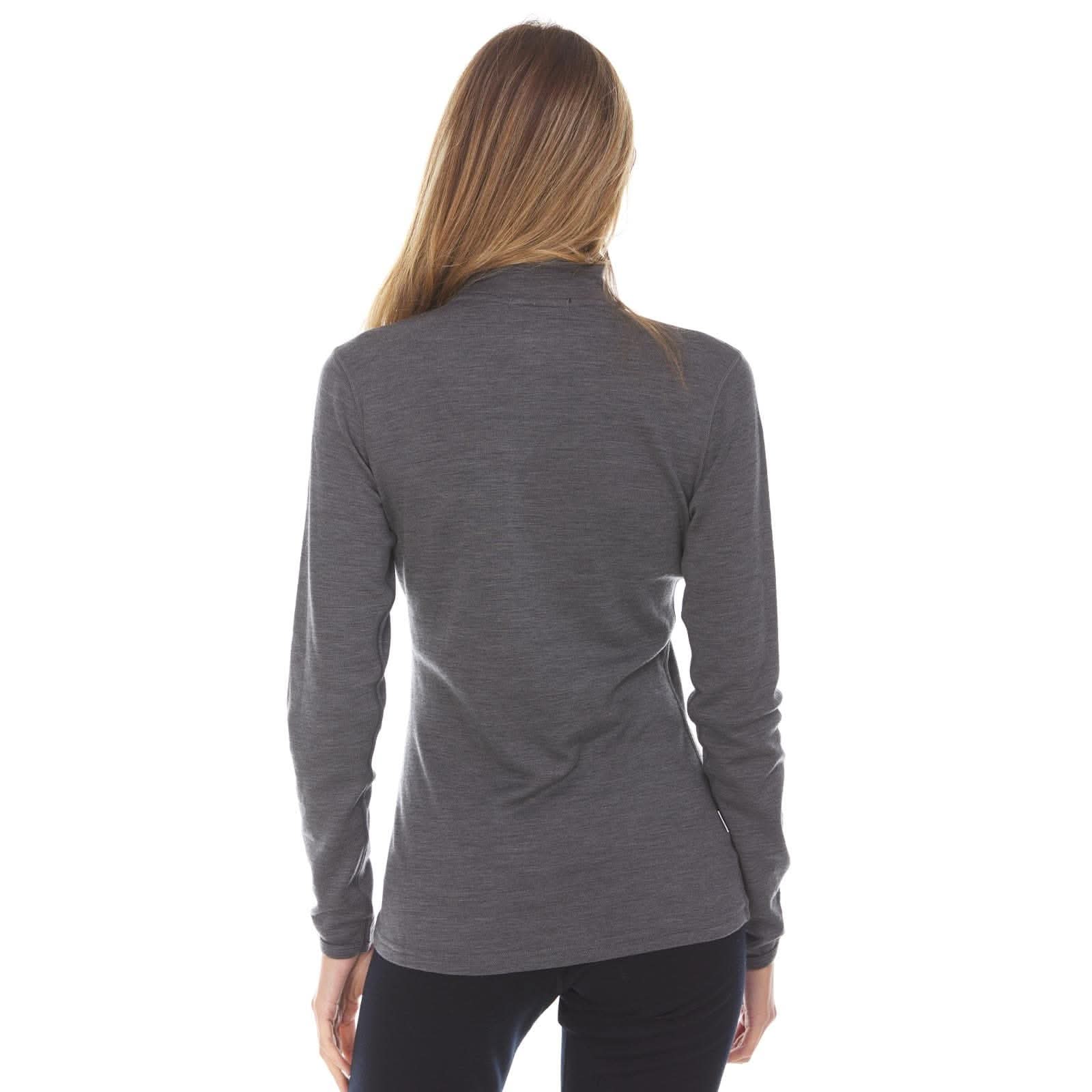 Midweight Women's Wool 1/4 Zip - 100% Merino Wool - Osadia Concept Store