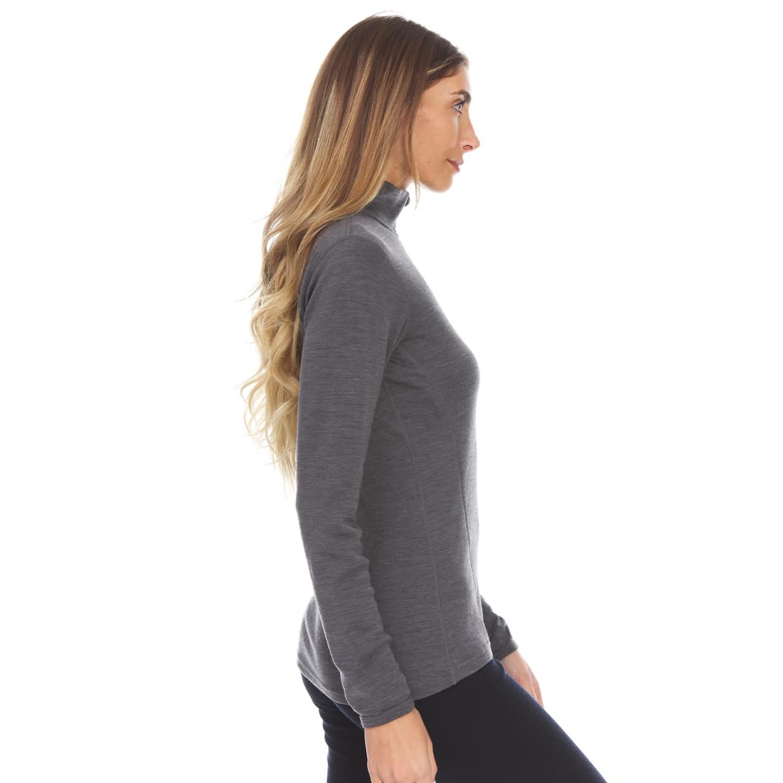 Midweight Women's Wool 1/4 Zip - 100% Merino Wool - Osadia Concept Store