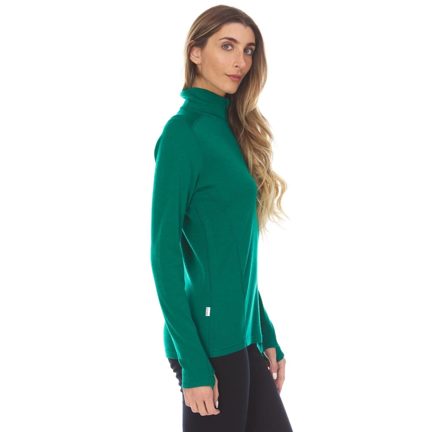 Midweight Women's Wool 1/4 Zip - 100% Merino Wool - Osadia Concept Store