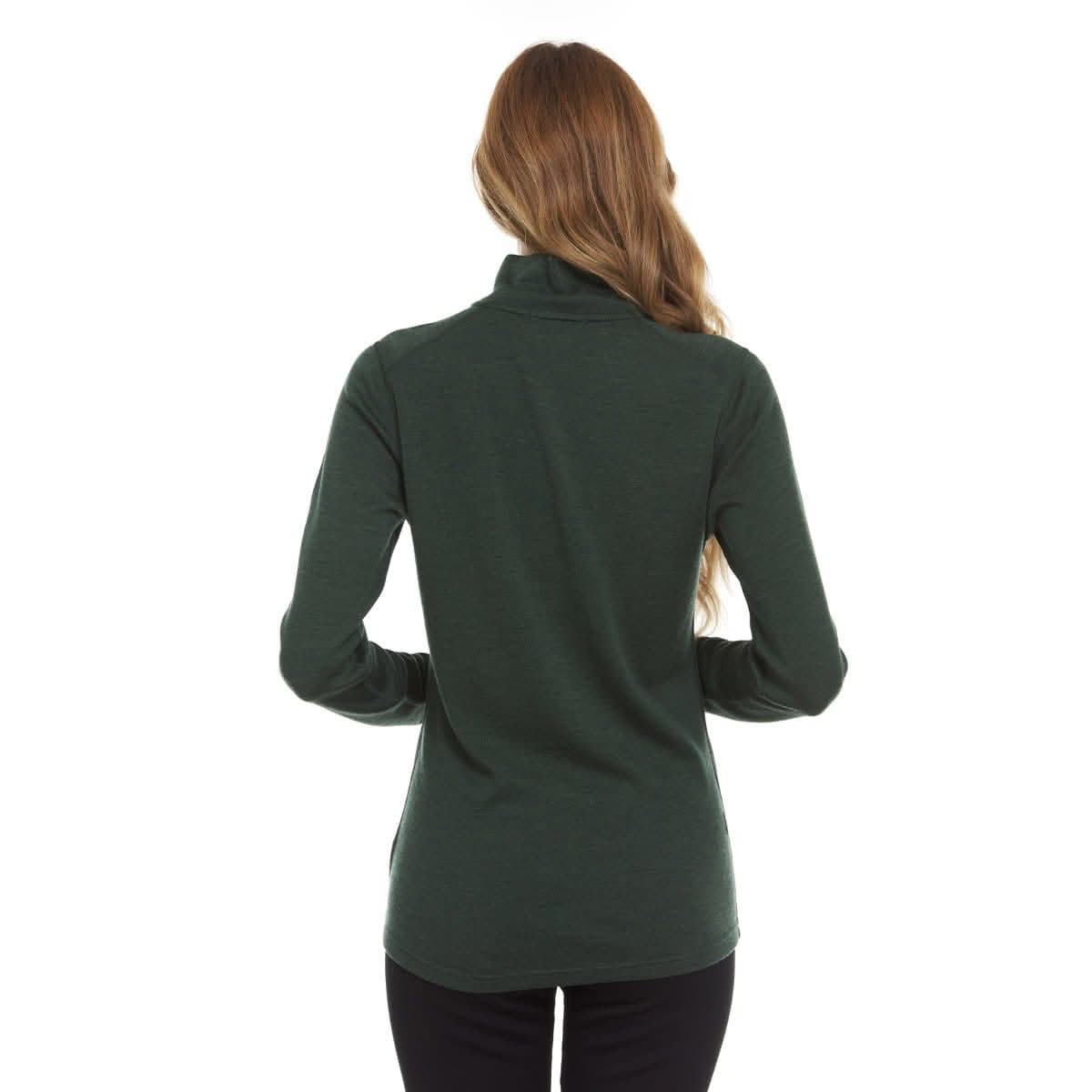 Midweight Women's Wool 1/4 Zip - 100% Merino Wool - Osadia Concept Store