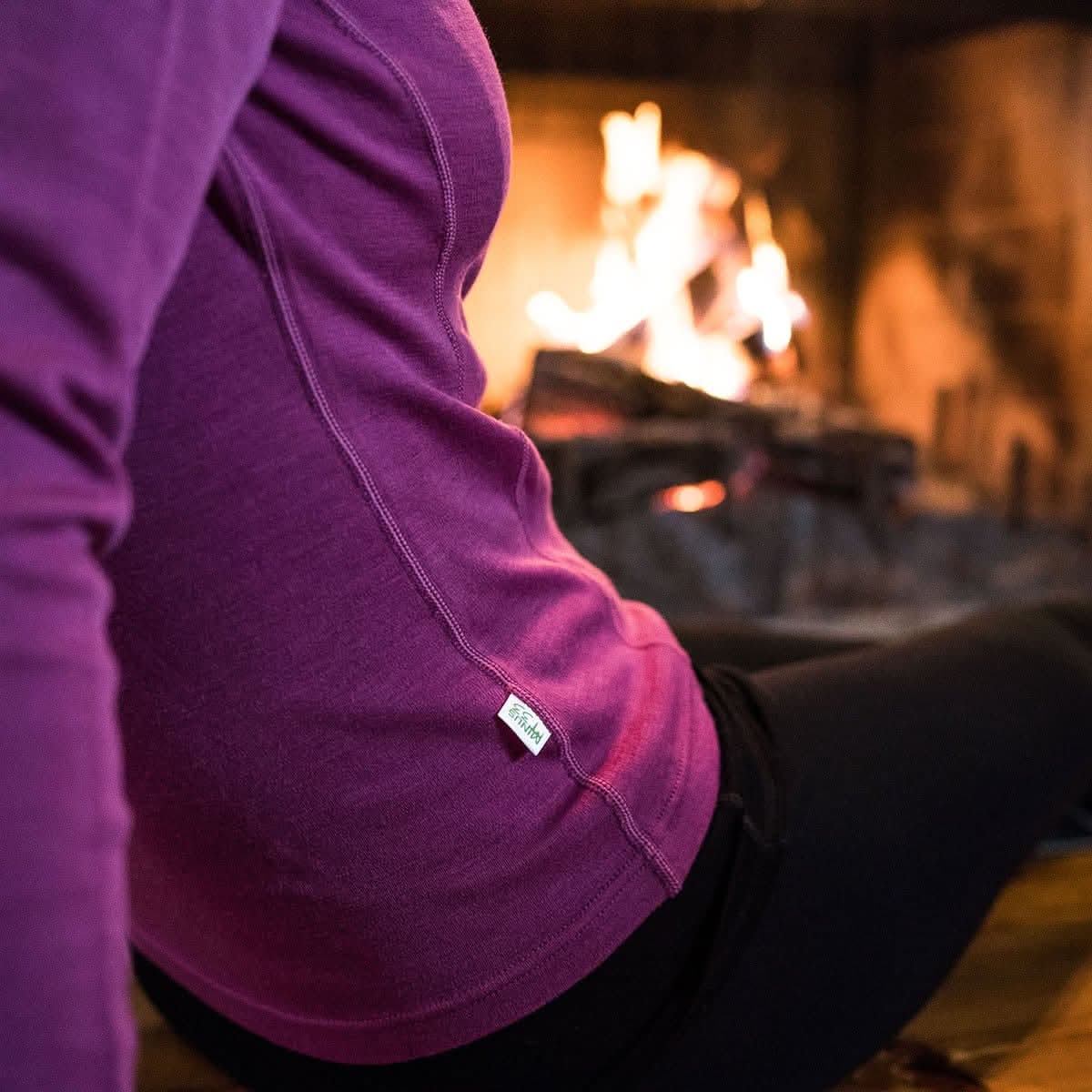 Midweight Women's Wool 1/4 Zip - 100% Merino Wool - Osadia Concept Store