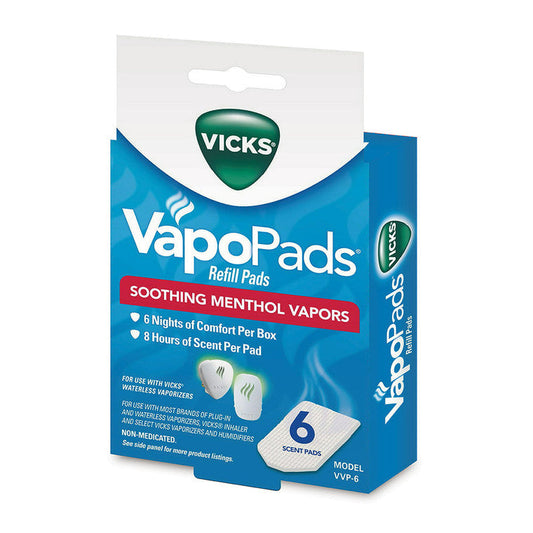 Vicks VapoPads Refill Pads, Soothing Menthol Vapors