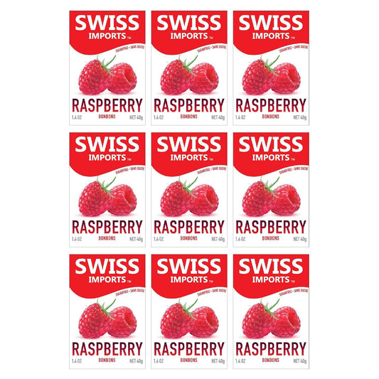 Swiss Imports Raspberry Sugarfree Candy Bonbons - 1.4oz