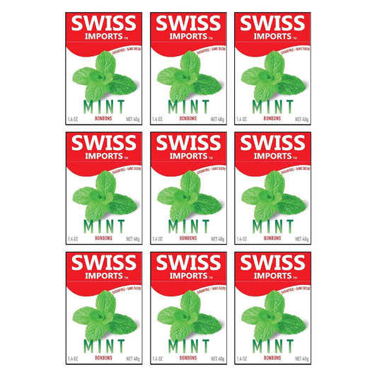 Swiss Imports Mint Sugarfree Candy Bonbons - 1.4oz