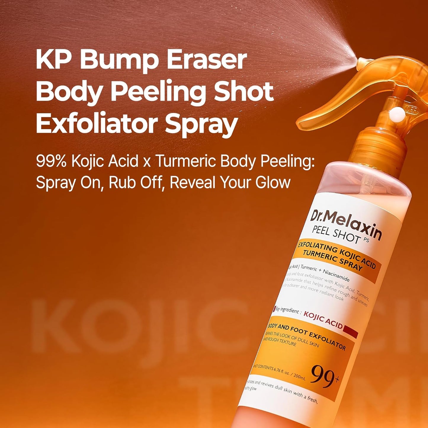 Dr. Melaxin Peel Shot Exfoliating Kojic Acid Turmeric Spray - Osadia Concept Store