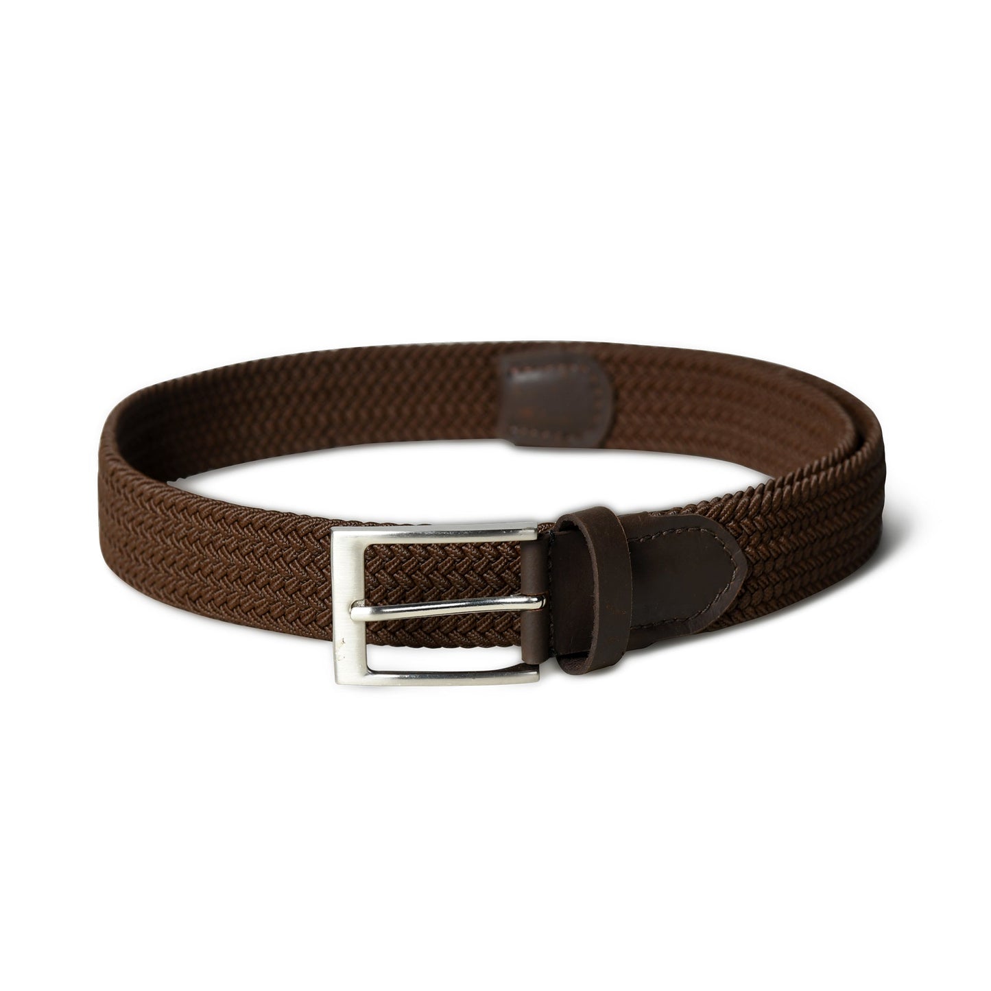Braided Brown Canvas Belt - Osadia Concept Store