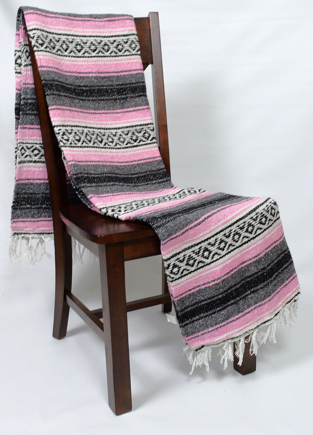 Light Pink Mexican Falsa Blanket | Bulk Savings