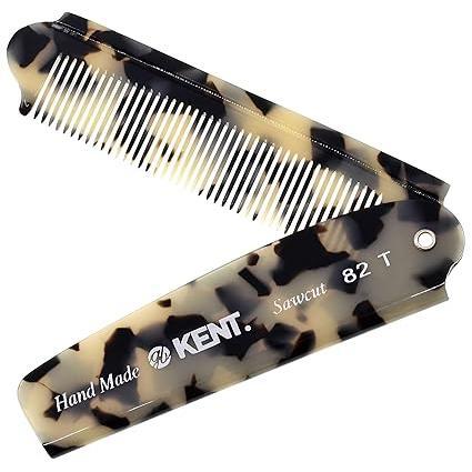 Kent A 82T-TW  Folding Pocket Handmade Comb