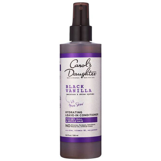Carol's Daughter Black Vanilla Moisture & Shine Leave-In Conditioner for Dry Hair 8 Oz