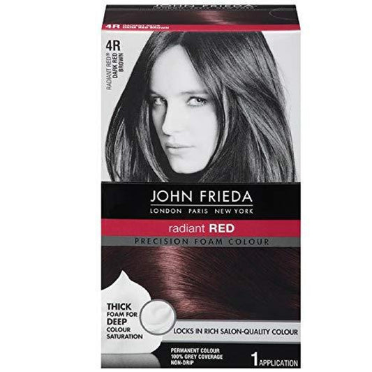 John Frieda Precision Foam Color Dark Red Brown 4R