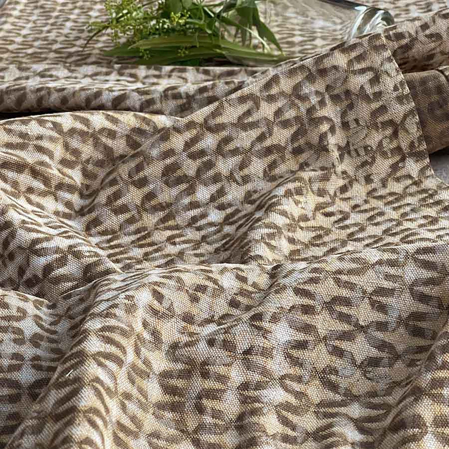 Boho Block Print Table Runner - Sparrow