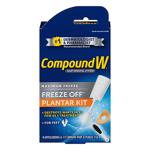 Compound W Maximum Freeze Off Plantar Wart Removal System