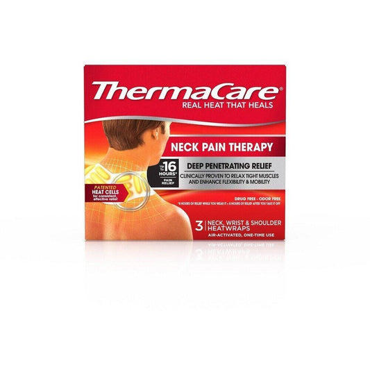 ThermaCare Neck, Wrist & Shoulder Pain Therapy Heatwraps