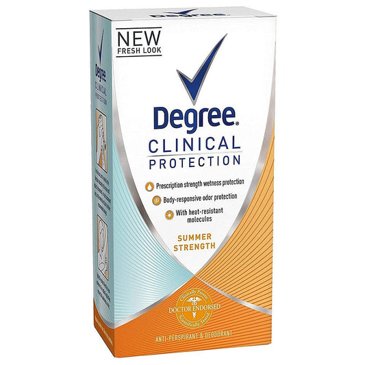 Degree Clinical Protection Summer Strength Antiperspirant & Deodorant - 1.7oz