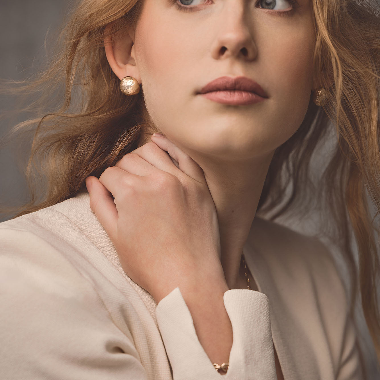 Caprize Bronze Earrings