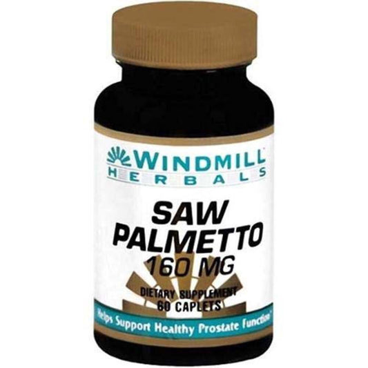 Windmill Herbals Saw Palmetto 160 Mg Caplets 60ct