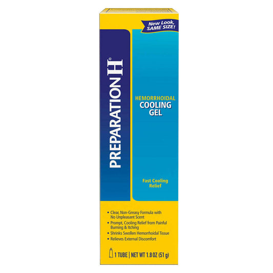 Preparation H Hemorrhoidal Cooling Gel With Aloe, 1.8 Oz