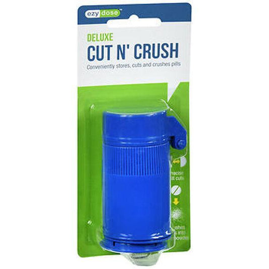 Ezy Dose Deluxe Cut N Crush Pill Cutter And Crusher