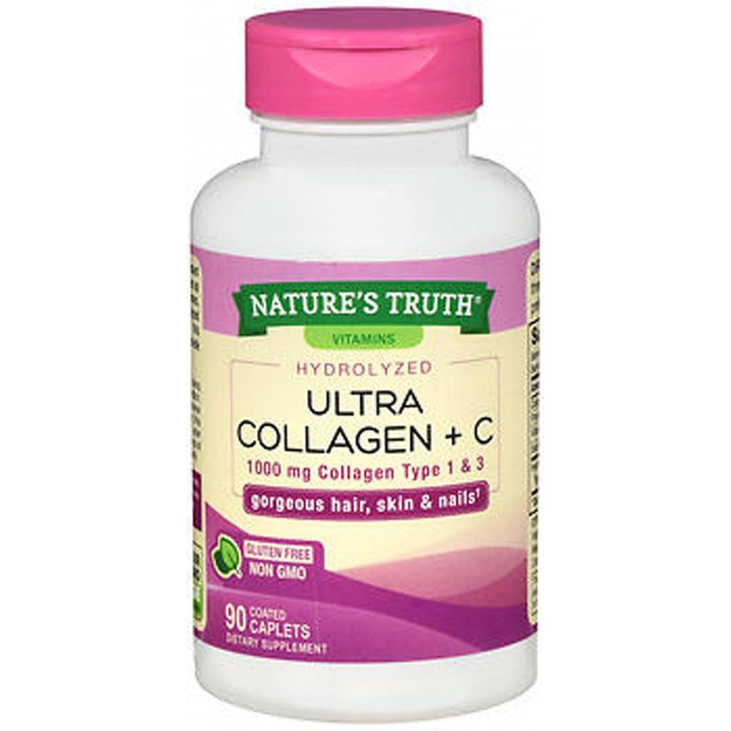 Nature's Truth Coated Caplets 3000 Mg Pasture Raised Ultra Collagen