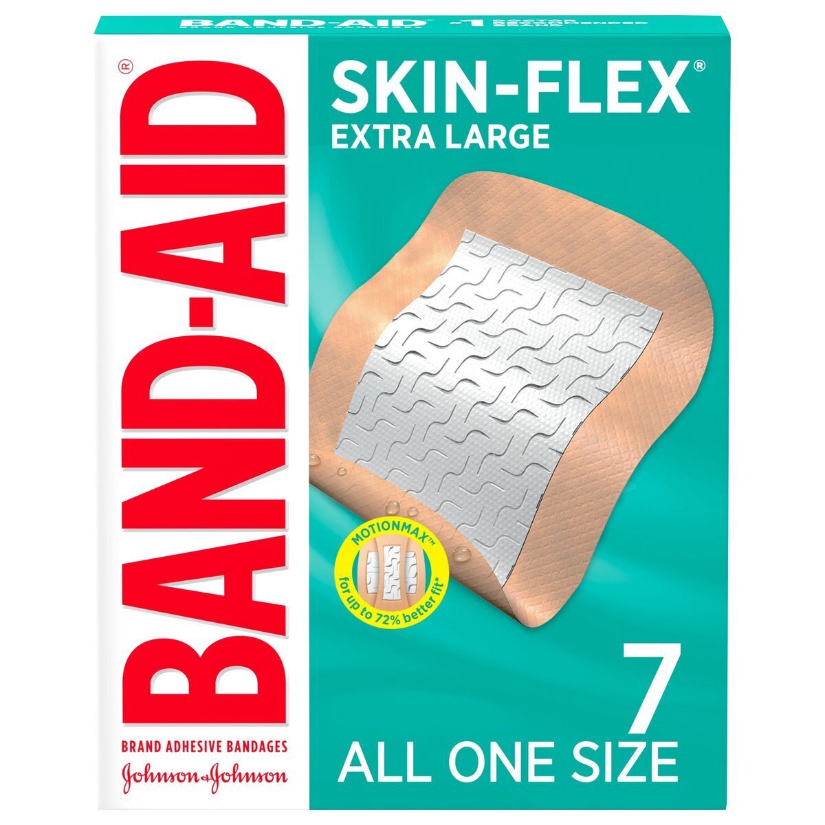 Band-Aid Adhesive Bandages, Brand, Extra Large