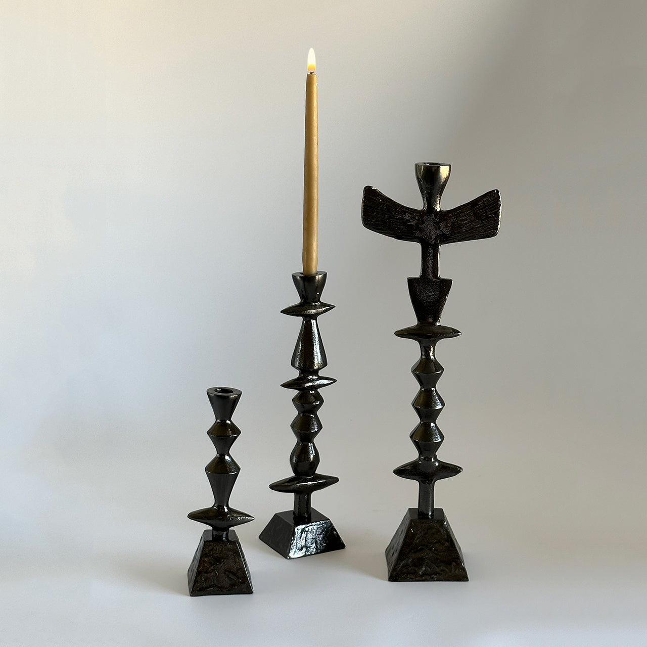 Totem candleholder
