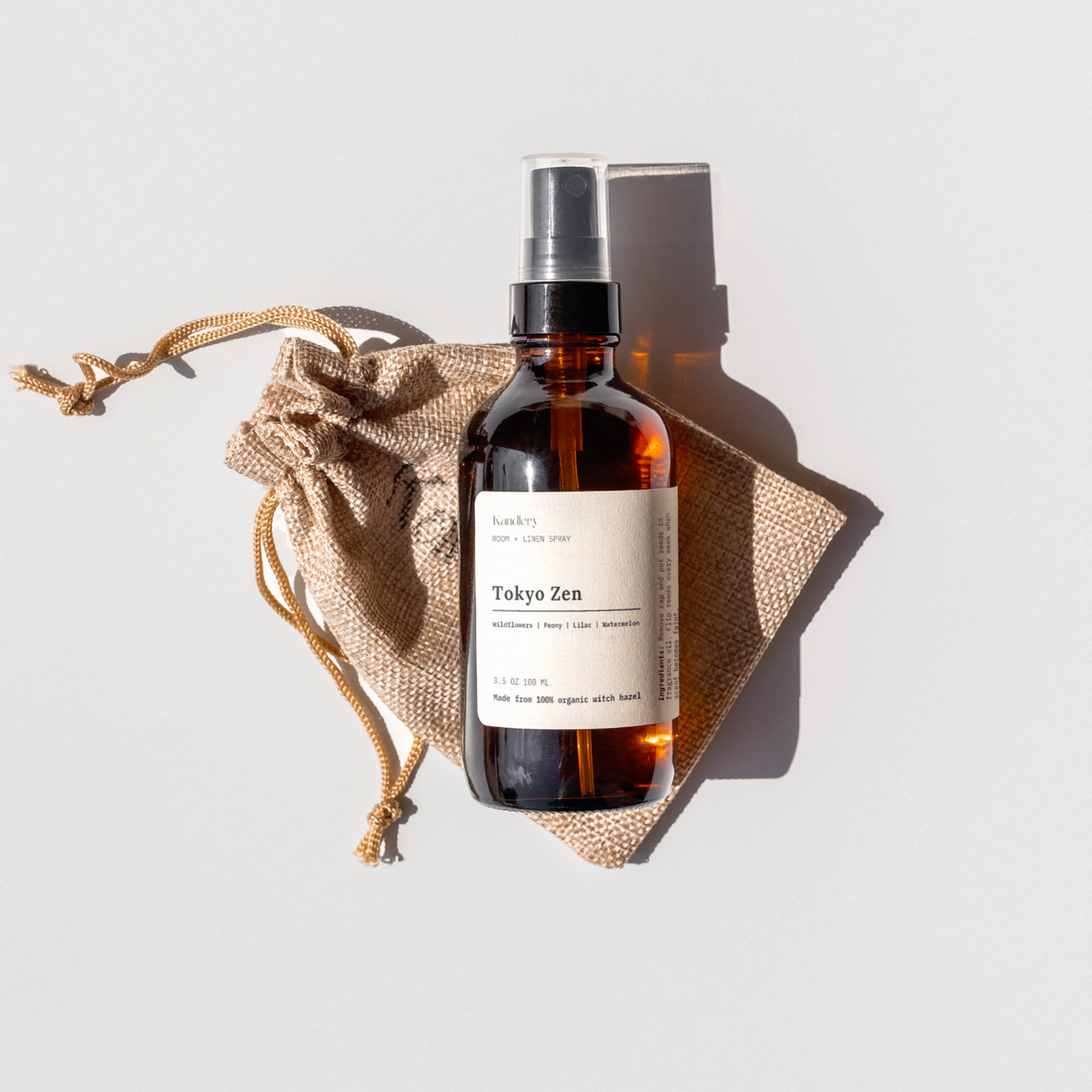 Tokyo Zen | Japanese Rose Peony | Natural Room & Linen Spray