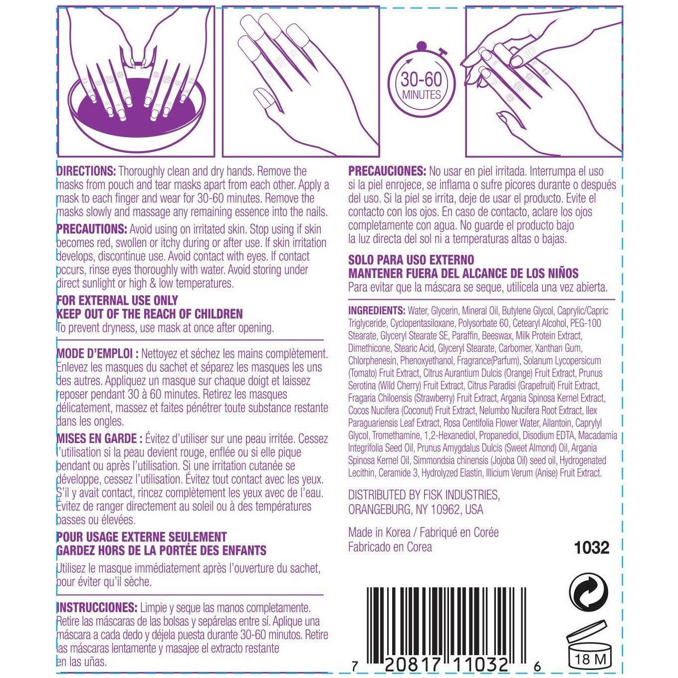 Barielle Nourishing Nail Mask 10-count