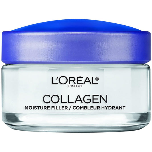 L'Oreal Paris Skin Expertise Collagen Moisture Filler Daily Moisturizer Day/Night Cream - 1.7 Oz