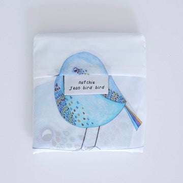 Jean bird bird Reusable Shopping Bag