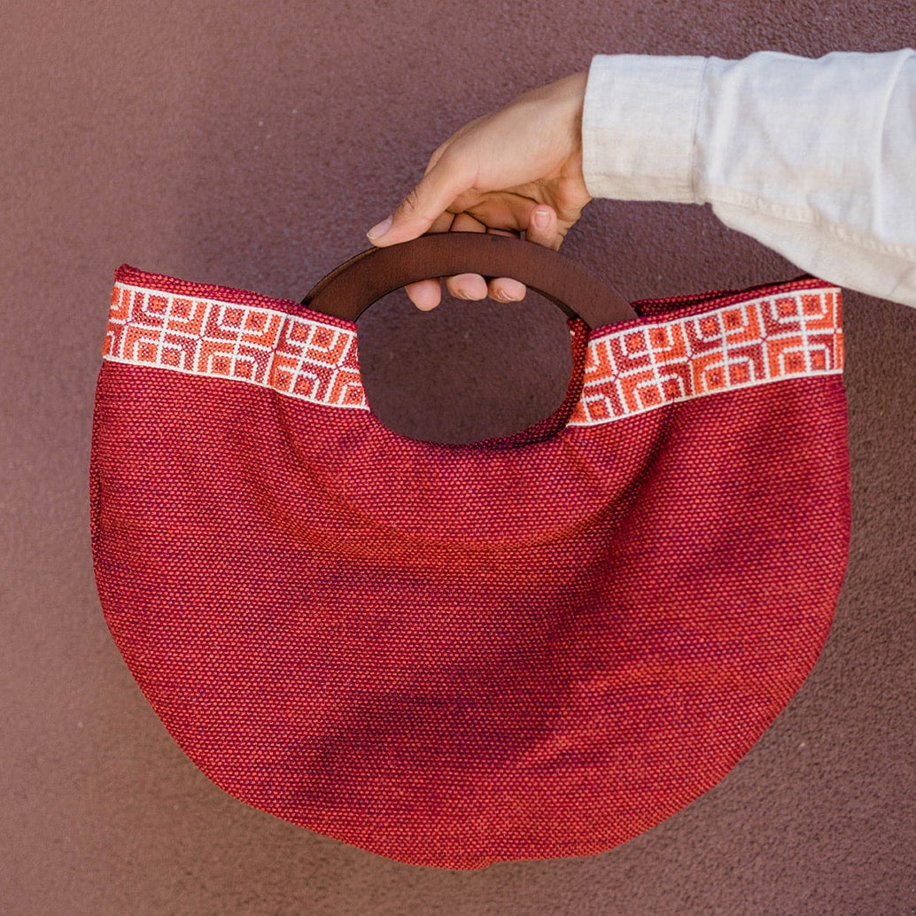 Half Moon Clutch - Red - Osadia Concept Store