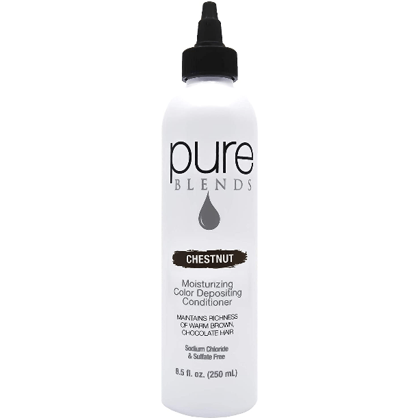 Pure Blends Hydrating Color Depositing Conditioner Chestnut 8.5 oz / 250 ml