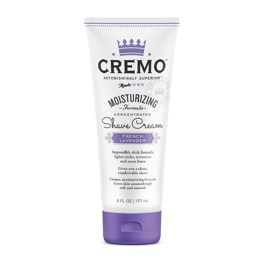 Cremo Astonishingly Superior Shave Cream, French Lavender 6 Oz